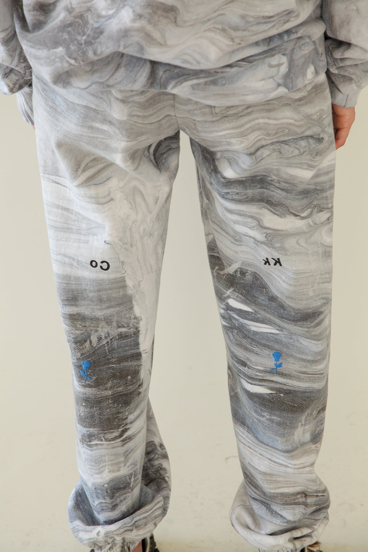 Sweatpant in Marble Dye