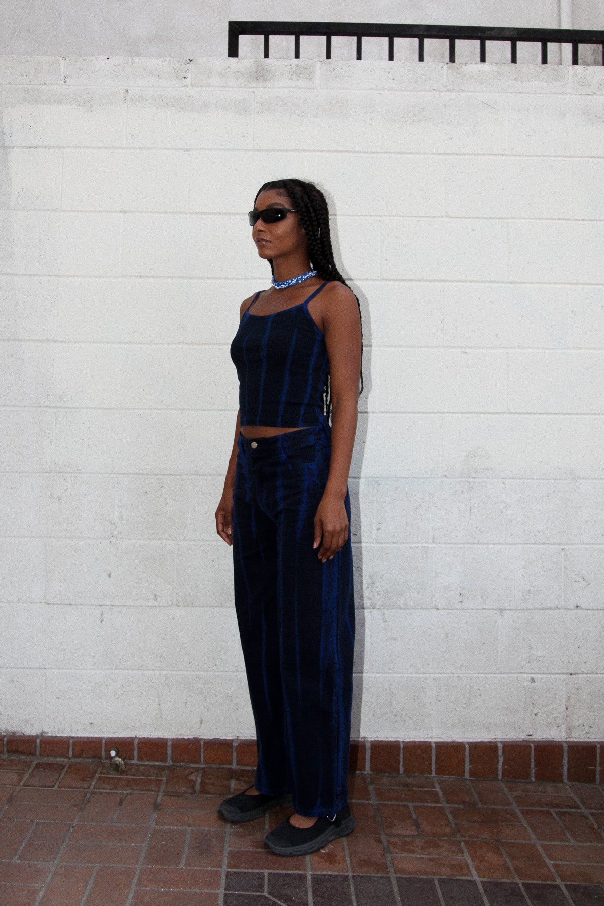 Camisole in Cobalt Jupiter Dye