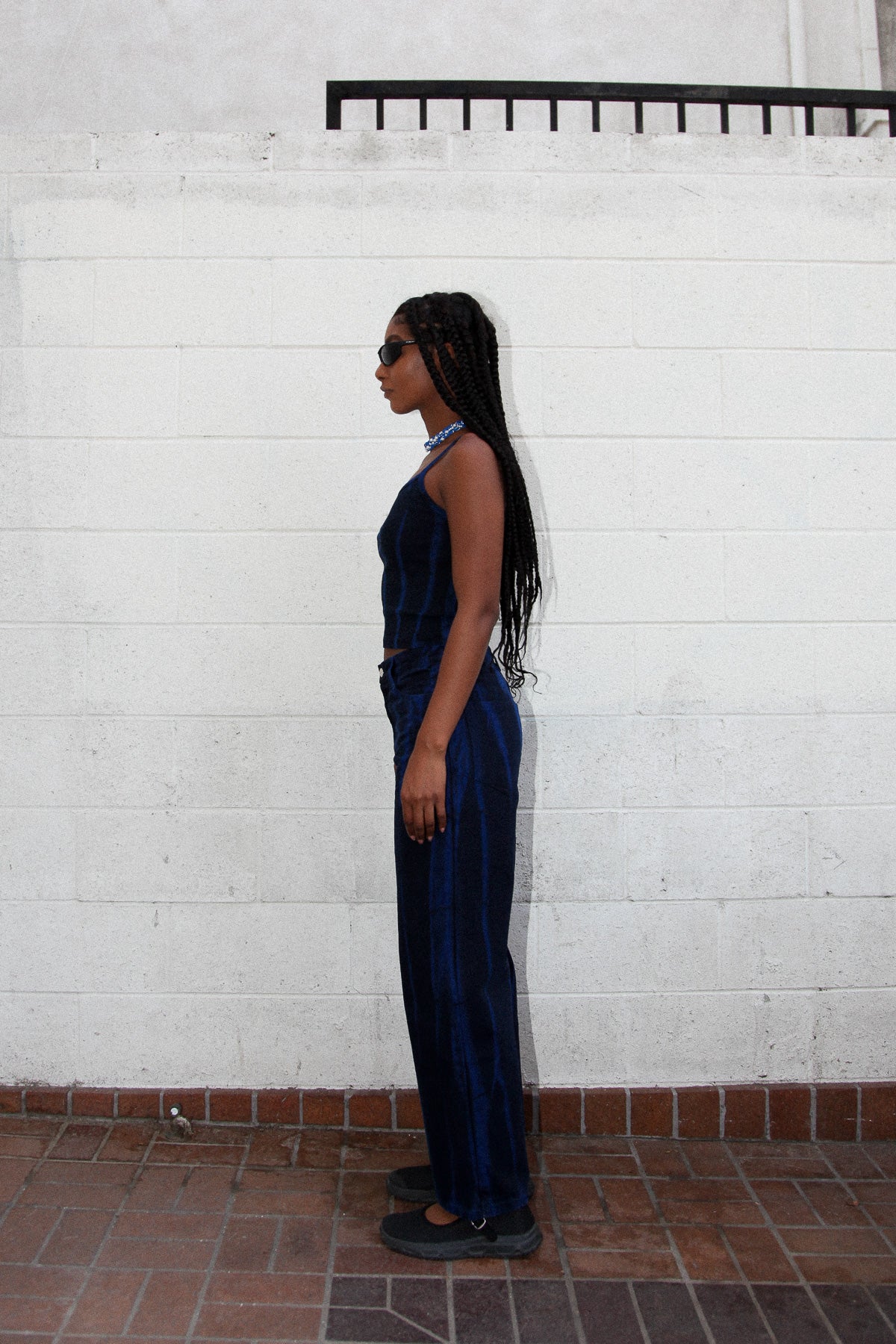 Meteor Pant in Cobalt Jupiter Dye
