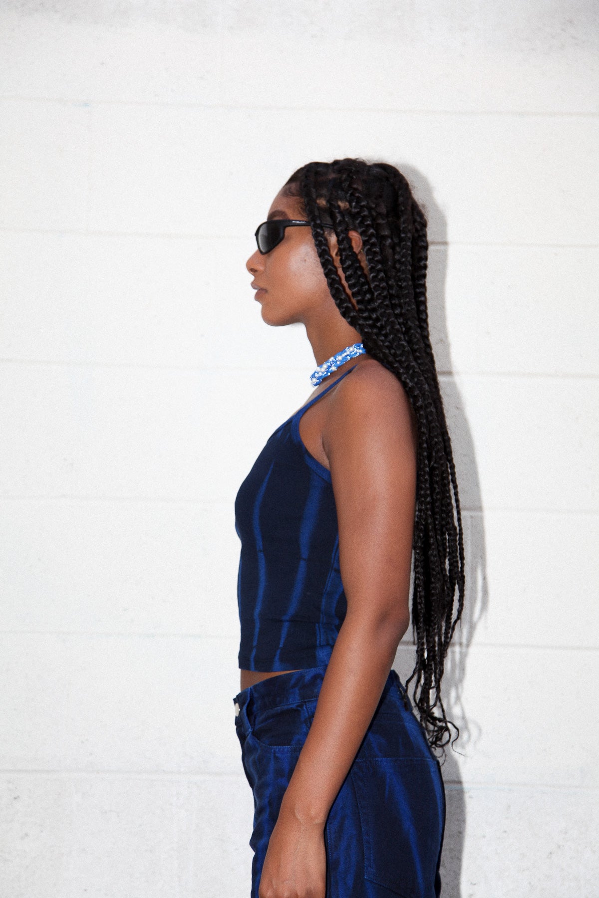 Camisole in Cobalt Jupiter Dye
