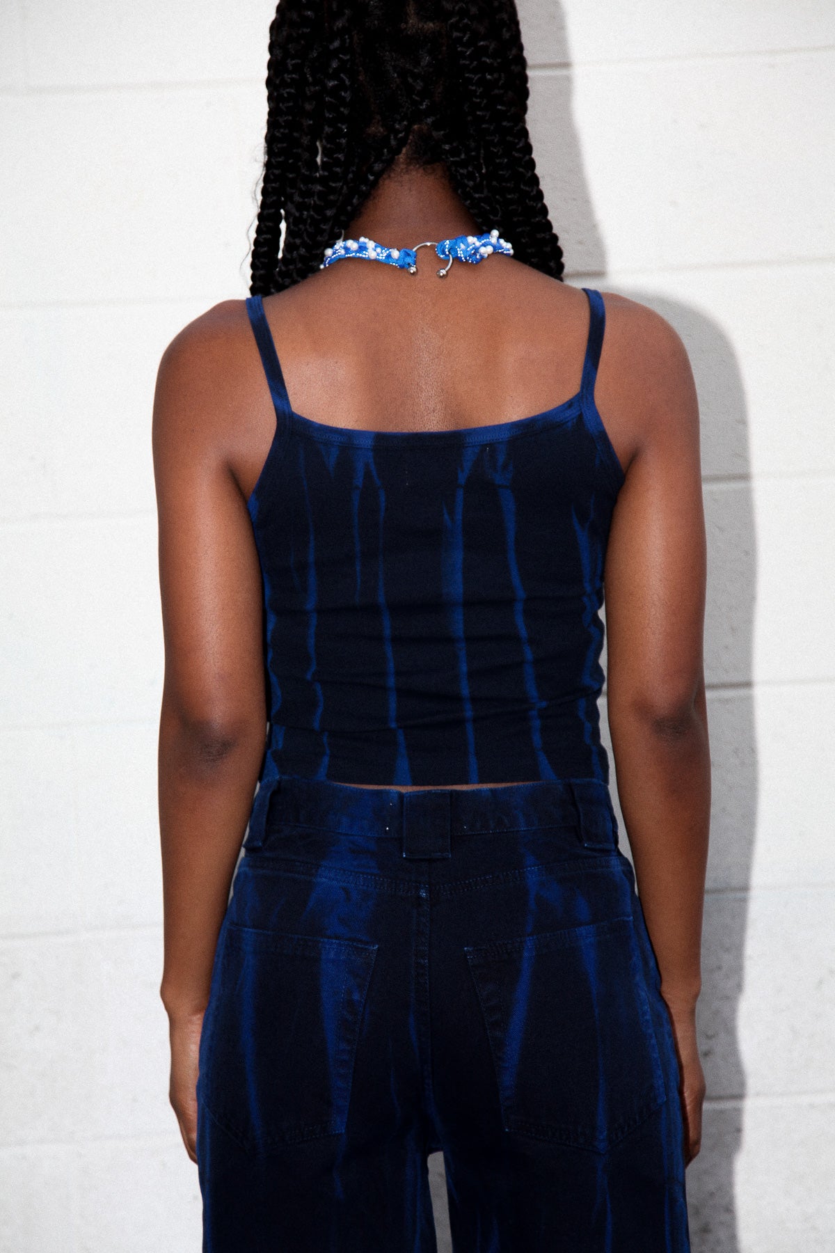 Camisole in Cobalt Jupiter Dye