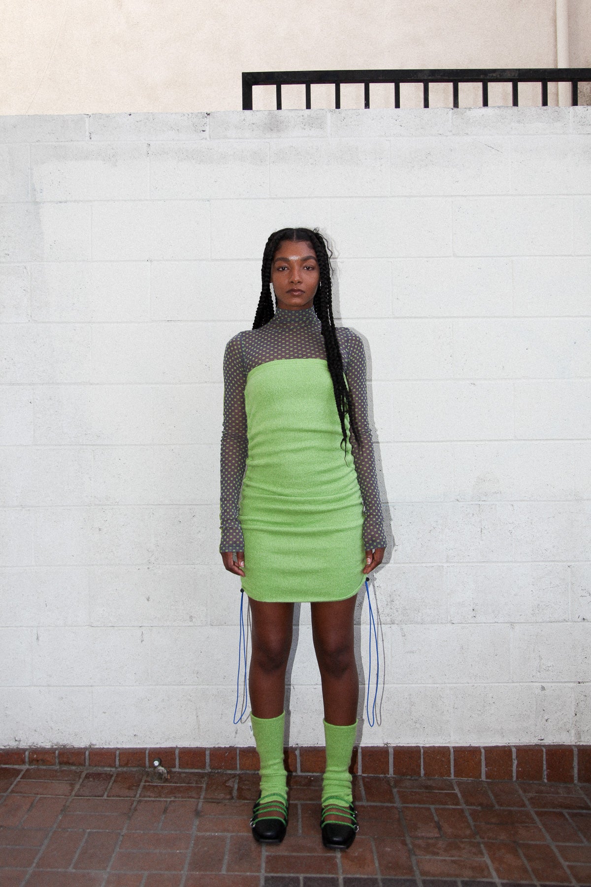 Leg Warmers in Kelp