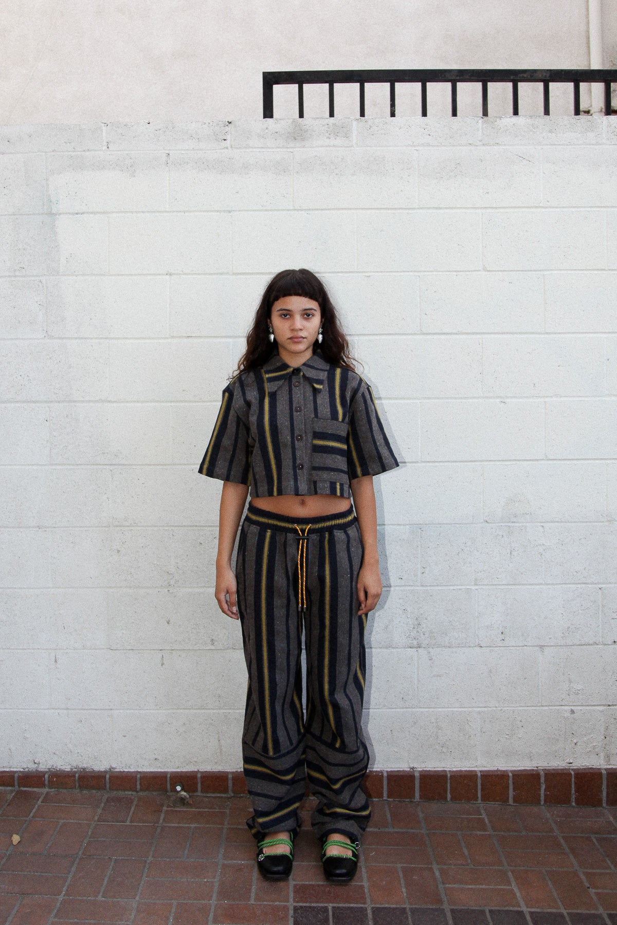 Blocked Reef Pant in Multi Stripe