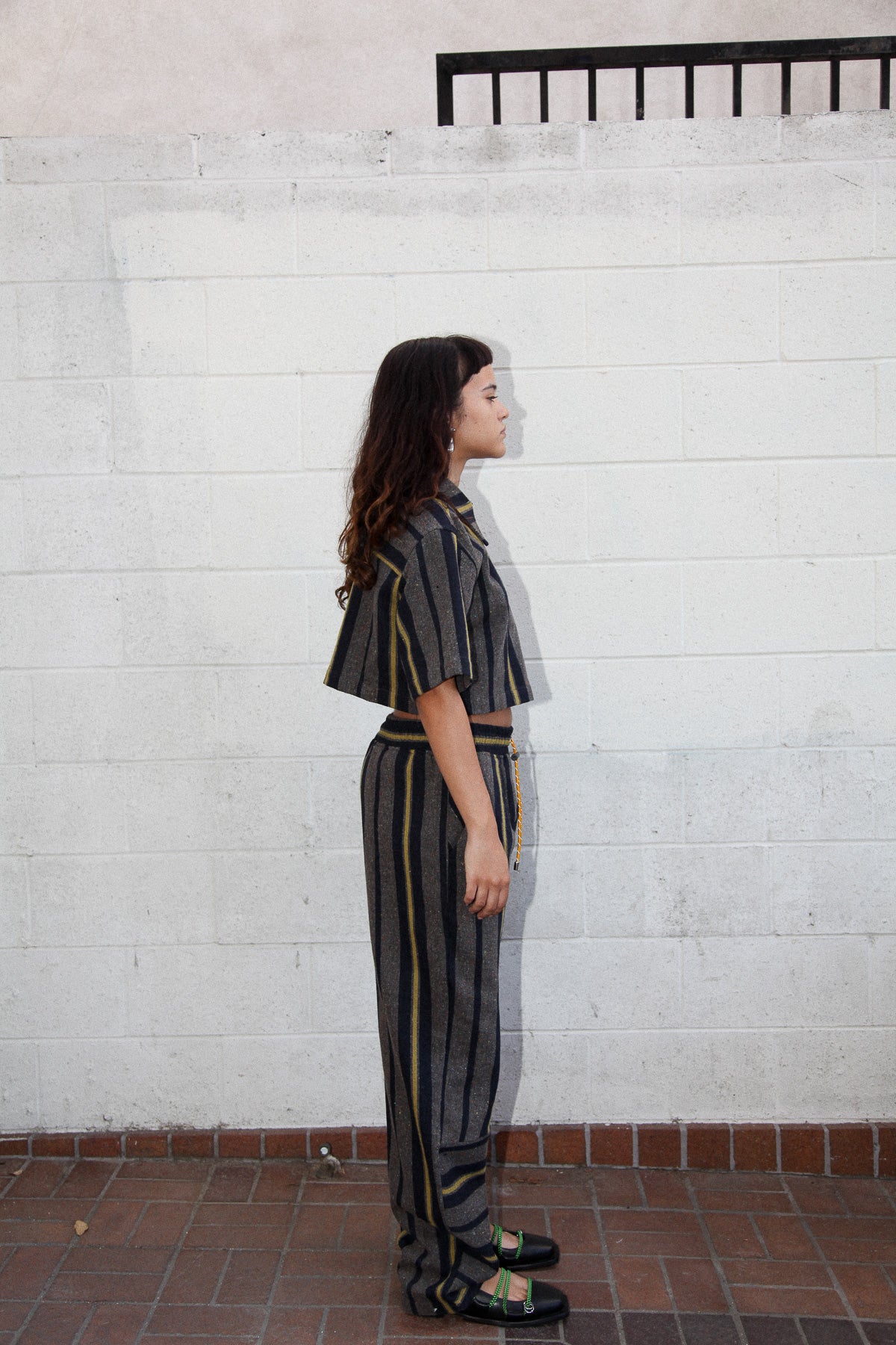 Blocked Reef Pant in Multi Stripe