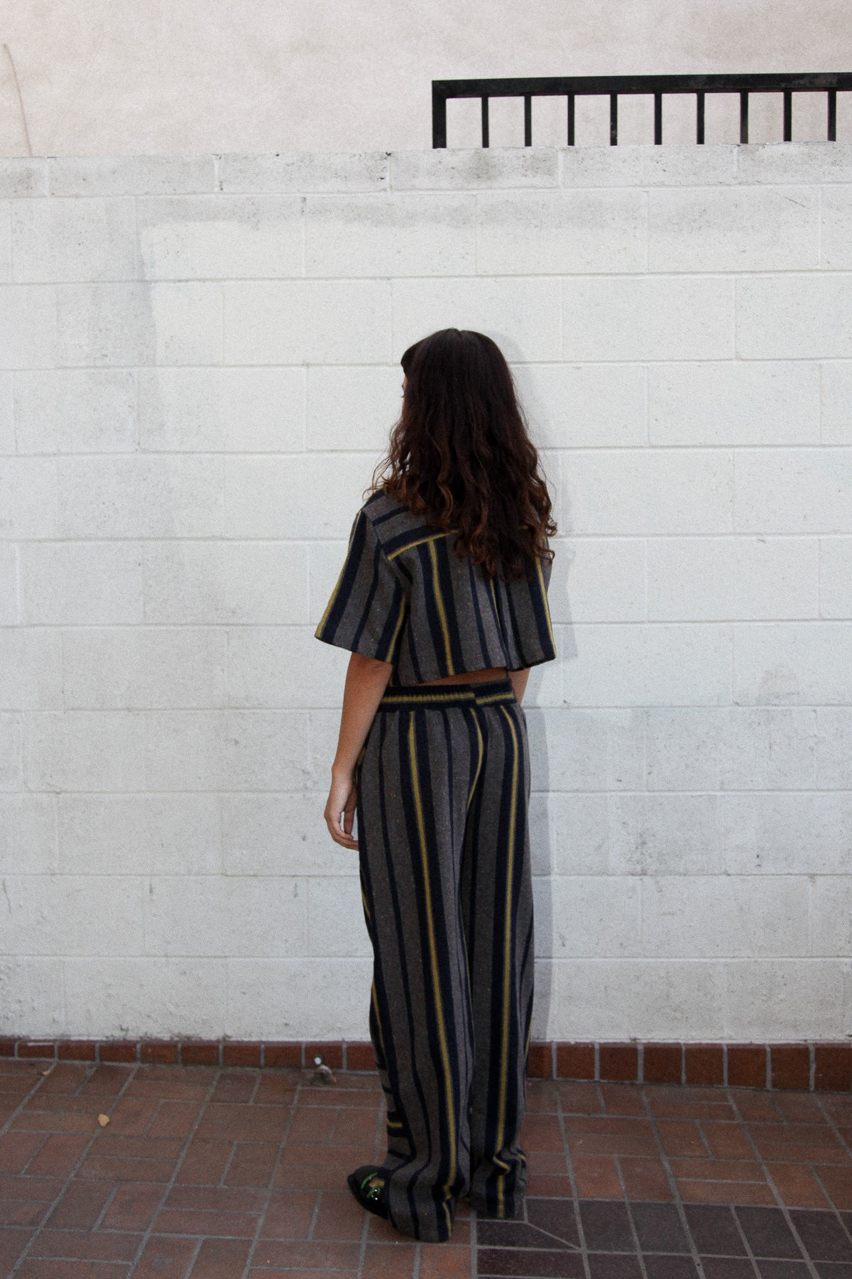Blocked Reef Pant in Multi Stripe
