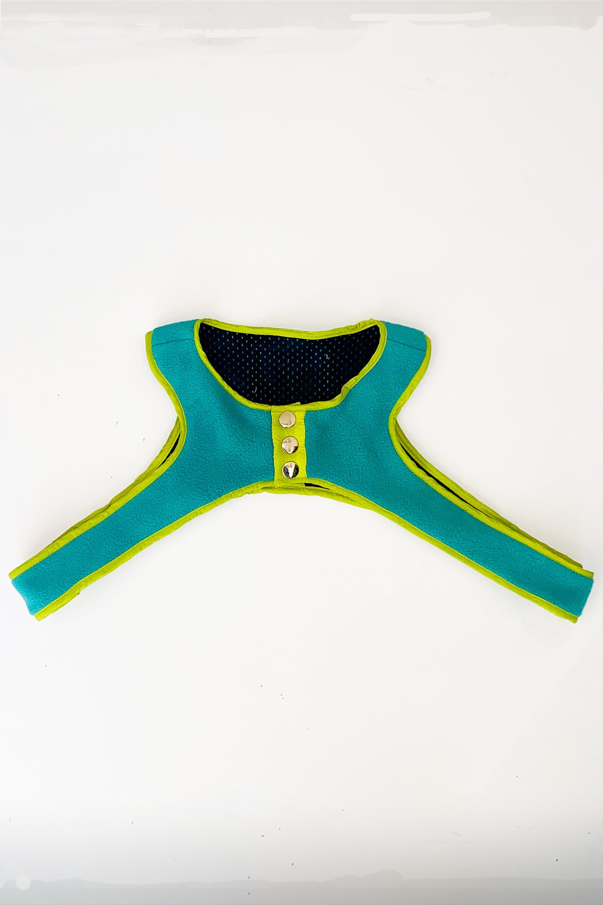 Pacific Polar Fleece Harness in Seafoam