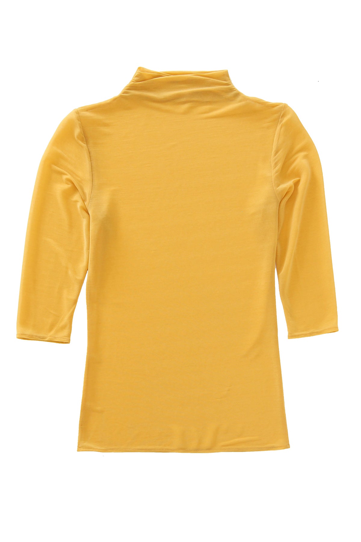 Transparent Knit in Mustard
